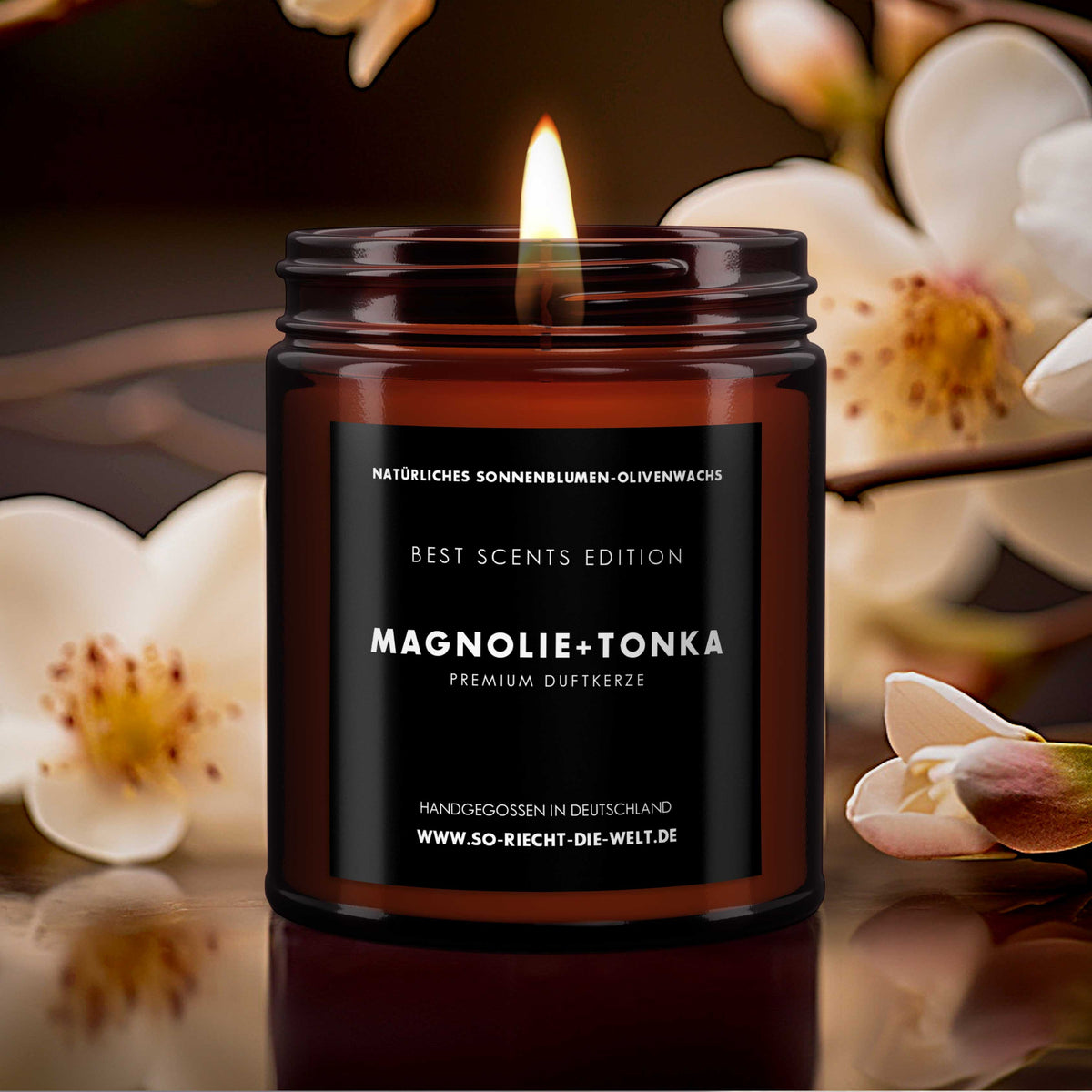 Magnolie & Tonka Kerze - Best Scents Edition