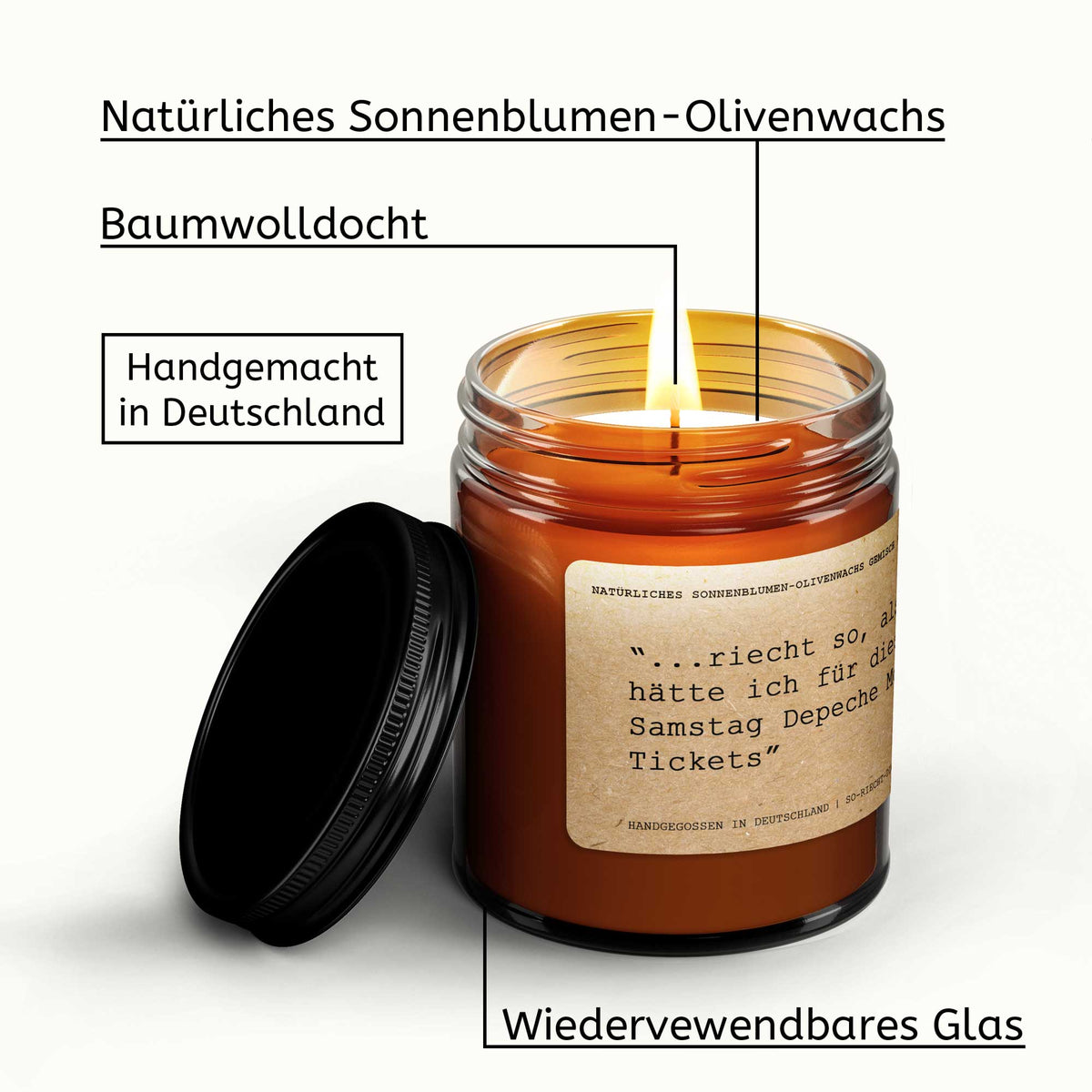 Wacholder & Zedernholz Kerze - Best Scents Edition
