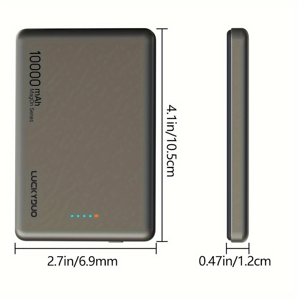NNETM 10000mAh Magnetic Wireless Power Bank